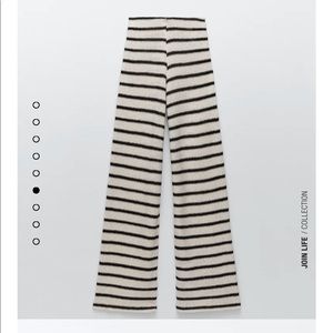 New zara knit pants